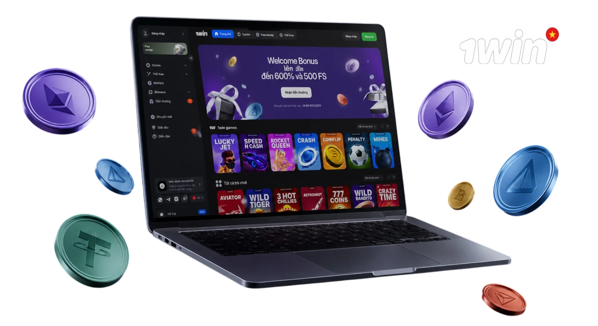 Trang web cá cược thể thao và sòng bạc trực tuyến chính thức 1win